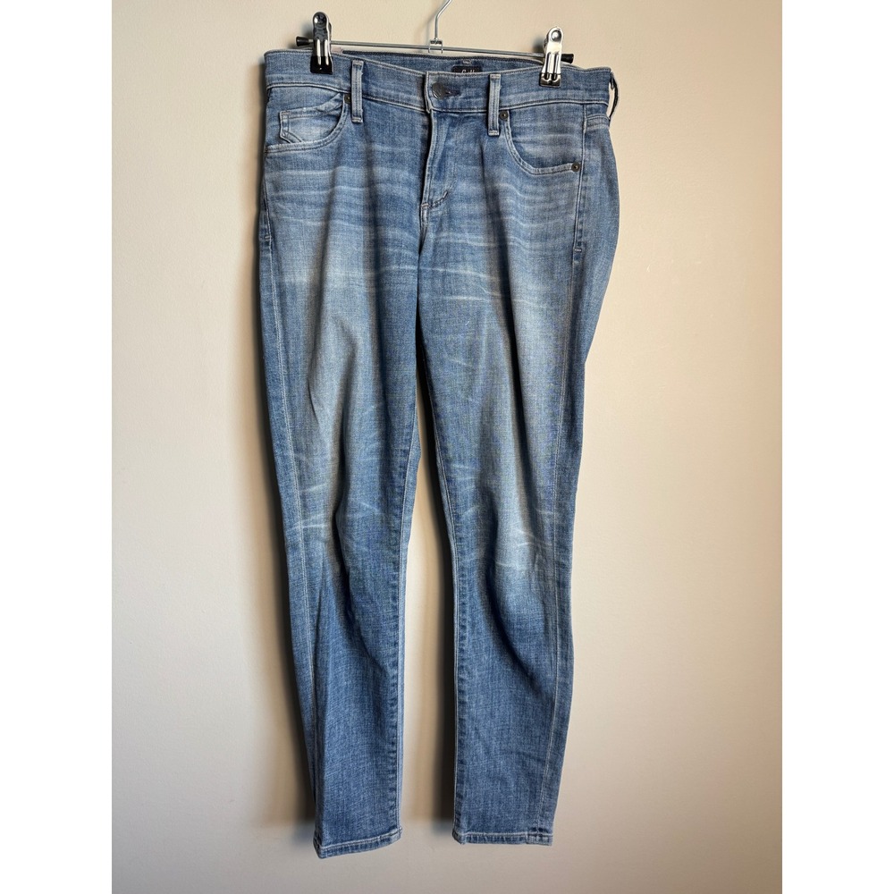 Citizens of Humanity Womens Blue Avedon Ankle Skinny 25 Stretch Denim Casual
